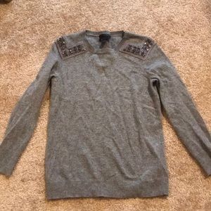J.crew beaded sweater